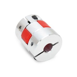 6.35mm Aluminum Coupler Coupler Connector OD25mm x L30mm CNC Stepper Motor Shaft Coupling 6.35mm Aluminum Coupler Coupler Connector OD25mm x L30mm CNC Stepper Motor Shaft Coupling