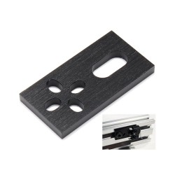 Aluminum CNC Plate Micro Limit Switch Plate for V-slot Aluminum Extrusions Profiles CNC Parts Aluminum CNC Plate Micro Limit Switch Plate for V-slot Aluminum Extrusions Profiles CNC Parts