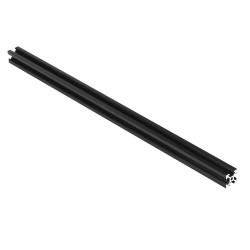 Black 2020 V-Slot Aluminum Profile Extrusion Frame for CNC Laser Engraving Machine