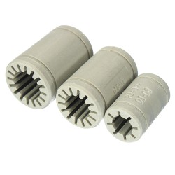 LM8UU/ LM10UU/ LM12UU Solid Polymer Linear Bearing For CNC Tool LM8UU/ LM10UU/ LM12UU Solid Polymer Linear Bearing For CNC Tool