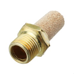 M5 1/8 1/4 3/8 1/2 1 Inch Thread Muffer lLong Head Pneumatic Solenoid Valve Copper Muffler M5 1/8 1/4 3/8 1/2 1 Inch Thread Muffer lLong Head Pneumatic Solenoid Valve Copper Muffler