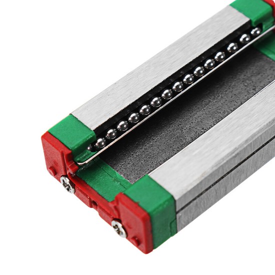 MGN9 100-1000mm Linear Rail Guide with MGN9H Linear Block Sliding Guide Block CNC Parts