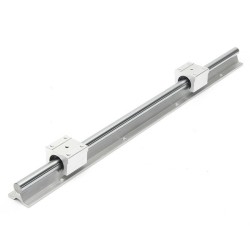 SBR12 100-1000mm Linear Rail Optical Axis Guide with 2pcs SBR12UU Bearing Blocks CNC Parts SBR12 100-1000mm Linear Rail Optical Axis Guide with 2pcs SBR12UU Bearing Blocks CNC Parts