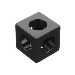Three Way Cube Corner Connector for 2020 V-slot Aluminum Extrusions Profile Three Way Cube Corner Connector for 2020 V-slot Aluminum Extrusions Profile