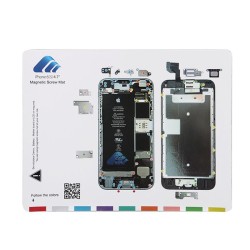 Magnetic Project Mat Screw Keeper Chart Map Professional Guide Pad Repair Tools for iPhone 6s/6s Plus Magnetic Project Mat Screw Keeper Chart Map Professional Guide Pad Repair Tools for iPhone 6s/6s Plus