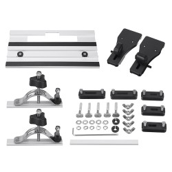 Marble Machine Guide Rail Accessories Set Guide Ruler Universal Linear Auxiliary Ruler DIY Woodworking Tools Marble Machine Guide Rail Accessories Set Guide Ruler Universal Linear Auxiliary Ruler DIY Woodworking Tools