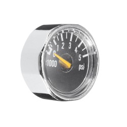 Micro Gauge 1 inch 25mm 0 to 5000psi High Pressure for HPA Paintball Tank CO2 PCP Micro Gauge 1 inch 25mm 0 to 5000psi High Pressure for HPA Paintball Tank CO2 PCP