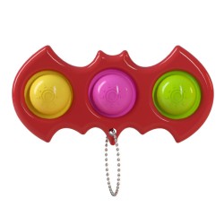 Mini Bat Sensory Fidget Relaxation Stress Relief Anti-Anxiety Autism Hand EDC Gadget for Kids Teen Adult Push Pop Bubble Keychain Mini Bat Sensory Fidget Relaxation Stress Relief Anti-Anxiety Autism Hand EDC Gadget for Kids Teen Adult Push Pop Bubble Keychain