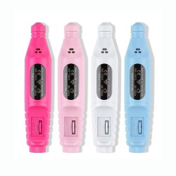 Mini Portable Nail Drill Machine Manicure Pedicure Polishing Tool With 6 Drill Bits Mini Portable Nail Drill Machine Manicure Pedicure Polishing Tool With 6 Drill Bits