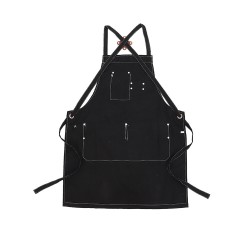 Multi-pocket Denim Work Apron Washable Dust-proof Apron For Craftsman Carpenter Mason Multi-pocket Denim Work Apron Washable Dust-proof Apron For Craftsman Carpenter Mason