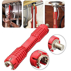 Multifunction AntiSlip Faucet Sink Installer Water Pipe Socket Wrench Spanner Bathroom Installation And Repair Tool Multifunction AntiSlip Faucet Sink Installer Water Pipe Socket Wrench Spanner Bathroom Installation And Repair Tool