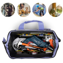 Multifunction Repair Tool Bag Canvas Fabric Electrician Pocket Storage Case Bag Multifunction Repair Tool Bag Canvas Fabric Electrician Pocket Storage Case Bag