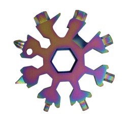 Multifunctional EDC Octagonal Snowflake Wrenches Multi Purpose Octagonal Snowflake Wrench Multifunctional EDC Octagonal Snowflake Wrenches Multi Purpose Octagonal Snowflake Wrench