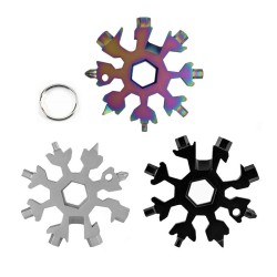 Multifunctional EDC Octagonal Snowflake Wrenches Multi Purpose Octagonal Snowflake Wrench Multifunctional EDC Octagonal Snowflake Wrenches Multi Purpose Octagonal Snowflake Wrench