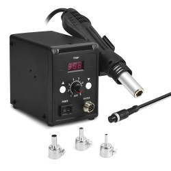 700W Hot Air Desoldering Soldering Station SMD Rework Tool Thermoregulator Welding Repair Kit 700W Hot Air Desoldering Soldering Station SMD Rework Tool Thermoregulator Welding Repair Kit