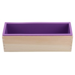 New Wood Loaf Soap Mould with Silicone Mold Cake Making Wooden Box Soap New Wood Loaf Soap Mould with Silicone Mold Cake Making Wooden Box Soap