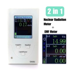 Nuclear Radiation Tester Electromagnetic Radiometer Radiation Dosimeter Geiger Counter Personals Dosimeter X-ray Beta Gamma Iodine 131 Tester Nuclear Radiation Tester Electromagnetic Radiometer Radiation Dosimeter Geiger Counter Personals Dosimeter X-ray Beta Gamma Iodine 131 Tester