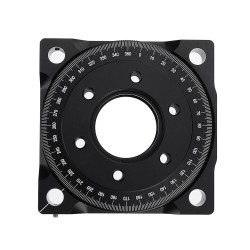 RK100-A Roterende Rotating Frame Cage 360 Degree Indexing Table Polarizer Wave Plate Optical Laboratory Hens Holder
