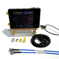 Original 50kHz ~ 6.3GHz LiteVNA 2.8inch Display Vector Network Analyzer HF VHF UHF Antenna Original 50kHz ~ 6.3GHz LiteVNA 2.8inch Display Vector Network Analyzer HF VHF UHF Antenna