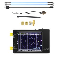 Original 50kHz ~ 6.3GHz LiteVNA 2.8inch Display Vector Network Analyzer HF VHF UHF Antenna Original 50kHz ~ 6.3GHz LiteVNA 2.8inch Display Vector Network Analyzer HF VHF UHF Antenna