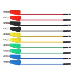 P1530 10PCS Dupont Female Head Jumper Wire to 4mm Stackable Banana Plug for Breadboard PCB DIY Kit P1530 10PCS Dupont Female Head Jumper Wire to 4mm Stackable Banana Plug for Breadboard PCB DIY Kit