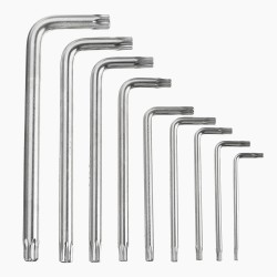 804 9pcs Torx Hex Wrench Screwdriver Star Key L Wrench Set 804 9pcs Torx Hex Wrench Screwdriver Star Key L Wrench Set