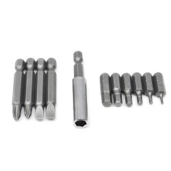 0634 11Pcs Magnetic Screwdriver Bits Slotted Phillips Torx S2 Electric Screwdriver 0634 11Pcs Magnetic Screwdriver Bits Slotted Phillips Torx S2 Electric Screwdriver