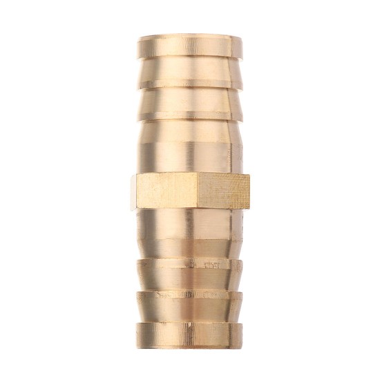 Adapter Brass Barb Straight 2 Way Pipes Fitting 6-19mm Pneumatic Component Hose Quick Coupler