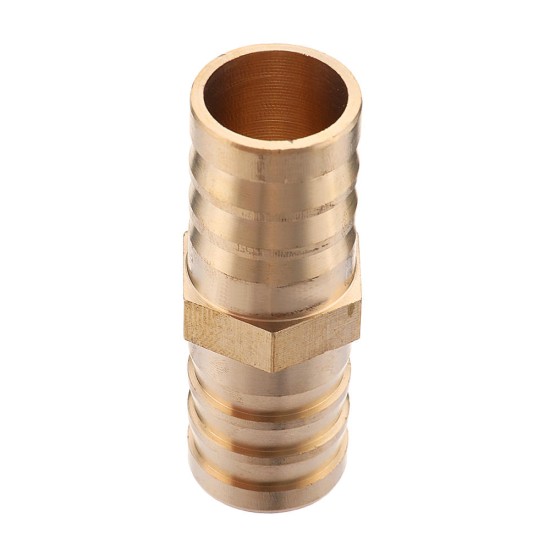 Adapter Brass Barb Straight 2 Way Pipes Fitting 6-19mm Pneumatic Component Hose Quick Coupler