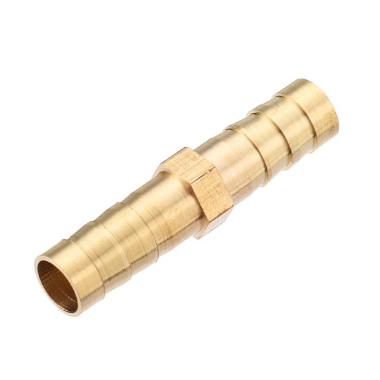 Adapter Brass Barb Straight 2 Way Pipes Fitting 6-19mm Pneumatic Component Hose Quick Coupler