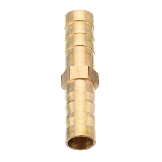 Adapter Brass Barb Straight 2 Way Pipes Fitting 6-19mm Pneumatic Component Hose Quick Coupler