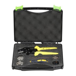 JX-D5 Multifunctional Ratchet Crimping Tool Wire Strippers Terminals Pliers Kit JX-D5 Multifunctional Ratchet Crimping Tool Wire Strippers Terminals Pliers Kit