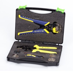 JX-D5301 Multifunctional Ratchet Crimping Tool Wire Strippers Terminals Pliers Kit JX-D5301 Multifunctional Ratchet Crimping Tool Wire Strippers Terminals Pliers Kit