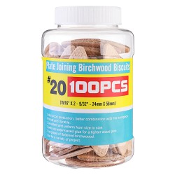 Plate Joining Birchwood Bisuits Number 0/10/20 Plate Joining Biscuits Woodworking Connector for Plate Joiner Plate Joining Birchwood Bisuits Number 0/10/20 Plate Joining Biscuits Woodworking Connector for Plate Joiner