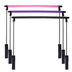 Portable Pilates Bar Exercise Resistance Bands Stick Fitness Yoga Gym Stick Portable Pilates Bar Exercise Resistance Bands Stick Fitness Yoga Gym Stick