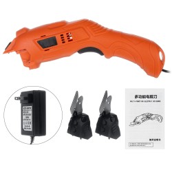 Potable Electric Scissors Household Leather Fabric Crafts Cutting & 2 Blades Potable Electric Scissors Household Leather Fabric Crafts Cutting & 2 Blades