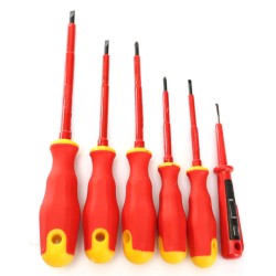 Practical 6 Pcs VDA Electricians Screwdriver Set Electrical Insulated Kit Tools Practical 6 Pcs VDA Electricians Screwdriver Set Electrical Insulated Kit Tools