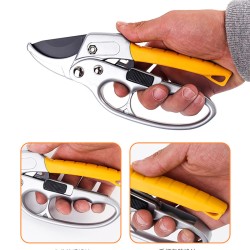 Pruning Shear Cutter Garden Nursery Fruit Trees Scissor Grafting Cutting Steel Tools Pruning Shear Cutter Garden Nursery Fruit Trees Scissor Grafting Cutting Steel Tools