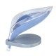 Quick-drying Soap Holder Sink Sponge Drain Box Disinfect Leaf Shape Suction Cup Soap Storage Drying Rack Shelf