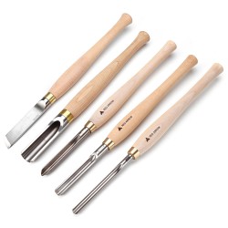 HSS Wood Turning Tool Skew Bowl Roughing Gouge Woodworking Lathe Turning Tool HSS Wood Turning Tool Skew Bowl Roughing Gouge Woodworking Lathe Turning Tool