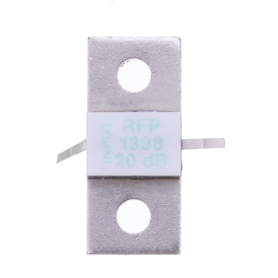 RFP1398 Wireless Signal Attenuator Flanged Attenuators 100W 50 ohm DC-2.0GHz 20dB Cross Reference RFP-100N20AE 100-9AE-S 100%DC Resistance CheckTest