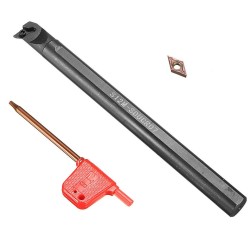 S12M-SDUCR07 12x150mm Internal Turning Tool Holder Boring Bar with DCMT0702 Insert and Wrench S12M-SDUCR07 12x150mm Internal Turning Tool Holder Boring Bar with DCMT0702 Insert and Wrench