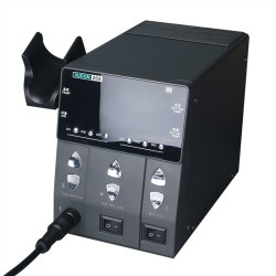 220V/110V Air Gun Soldering Iron Two-in-one Dual-display Mobile Phone Repair Hot Air Gun Constant Temperature Welding Station Combination Set 220V/110V Air Gun Soldering Iron Two-in-one Dual-display Mobile Phone Repair Hot Air Gun Constant Temperature Welding Station Combination Set