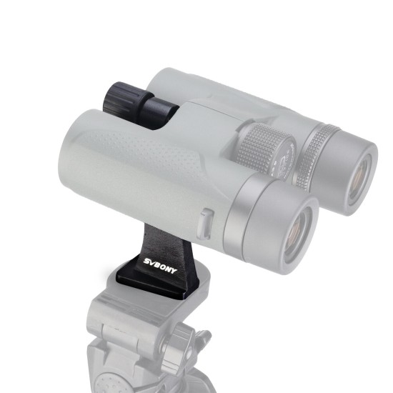SV110 Fully Metal Binoculars Tripod Mount Adapter 1/4 Inch Threading Black