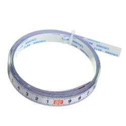 Self Adhesive Metric Ruler Miter Track Tape Measure Steel Miter Saw Scale For T-track Router Table Band Saw Woodworking Tool Self Adhesive Metric Ruler Miter Track Tape Measure Steel Miter Saw Scale For T-track Router Table Band Saw Woodworking Tool