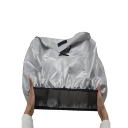 Silver Generator Cover Engine Dust Cover Outdoor Generator Engine Cover Silver Generator Cover Engine Dust Cover Outdoor Generator Engine Cover