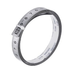 Silver Self Adhesive Metric Ruler Miter Track Tape Measure Stainless Steel Miter Saw Scale For T-track Router Table Band Saw Woodworking Tools Silver Self Adhesive Metric Ruler Miter Track Tape Measure Stainless Steel Miter Saw Scale For T-track Router Table Band Saw Woodworking Tools