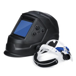 Solar Energy Automatic Dimming Welding Mask Auto Darkening Welding Helmet Big View Area 4 Sensors External Adjustment Arc Tig Mig DIN5-DIN13 Solar Energy Automatic Dimming Welding Mask Auto Darkening Welding Helmet Big View Area 4 Sensors External Adjustment Arc Tig Mig DIN5-DIN13