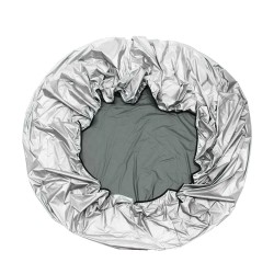 Square Hot Tub Spa Cover Cap Waterproof Protector Harsh Weather Guard Oxford Fabric Silver Square Hot Tub Spa Cover Cap Waterproof Protector Harsh Weather Guard Oxford Fabric Silver