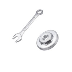 Stainless Steel Hexagonal Pressing Plate Wrench Spanner for 100 Angle Grinder Stainless Steel Hexagonal Pressing Plate Wrench Spanner for 100 Angle Grinder